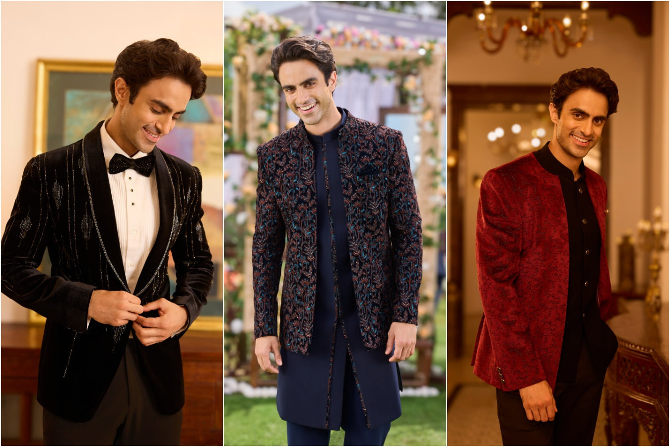 engagement indian dress for men 12 Elegant Outfit Ideas – Ethnix traditional engagement dress for couple Selena Gomez on a Size:dress size pants : 46 pdqreview
