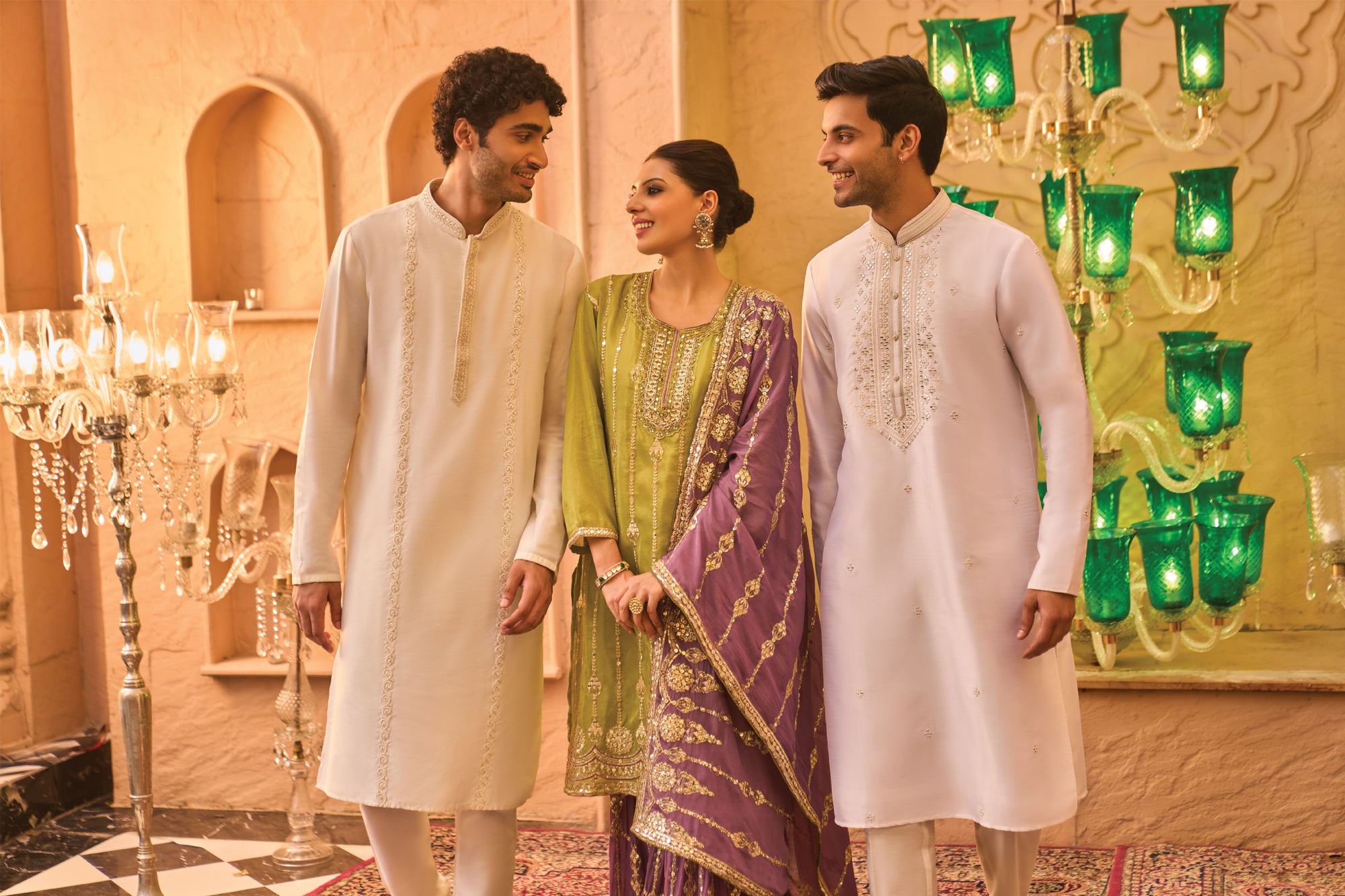 Festive Wear for Men - Kurta, Bundi set & More | Ethnix by Raymond
